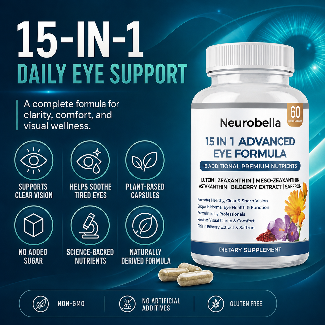 Neurobella 15-in-1 Advanced Eye Formula