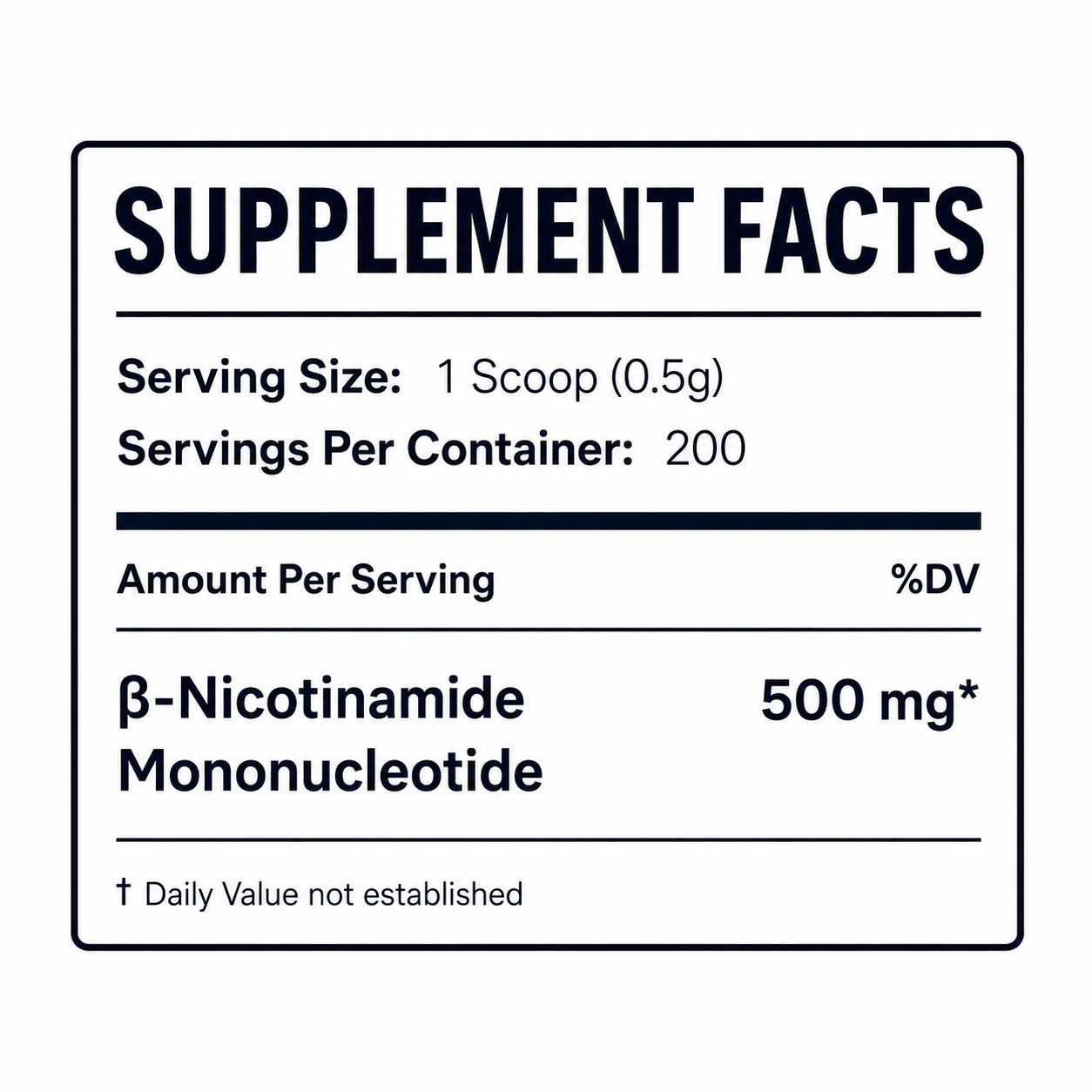 Organix™ - NMN (Nicotinamide Mononucleotide) Pure Powder